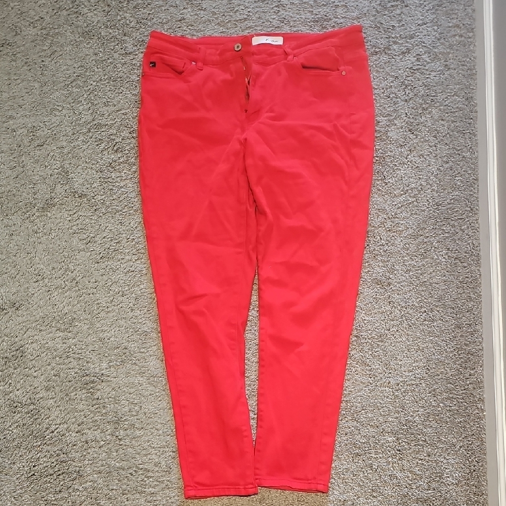 Women's Red Jeans